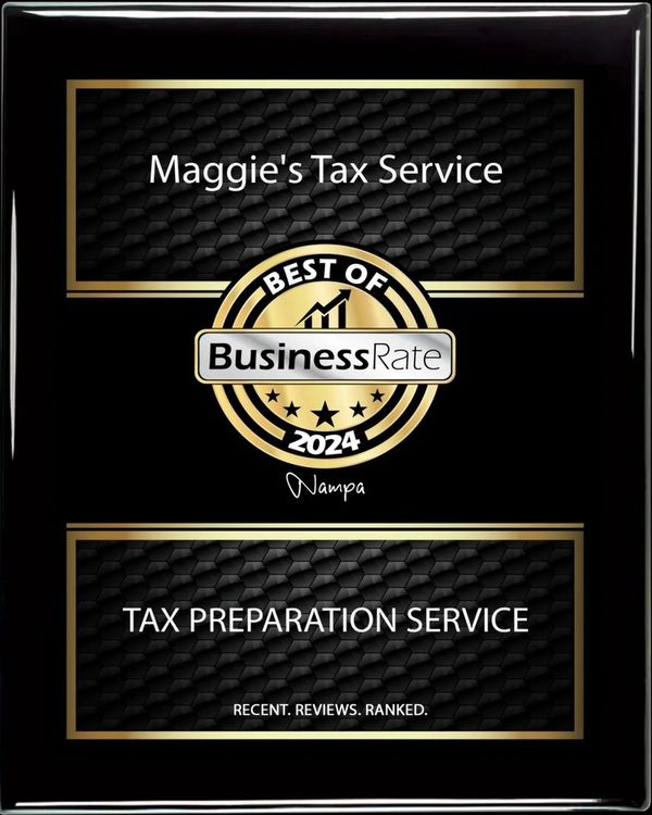 Best of BusinessRate 2024 — Maggie's Tax Service
