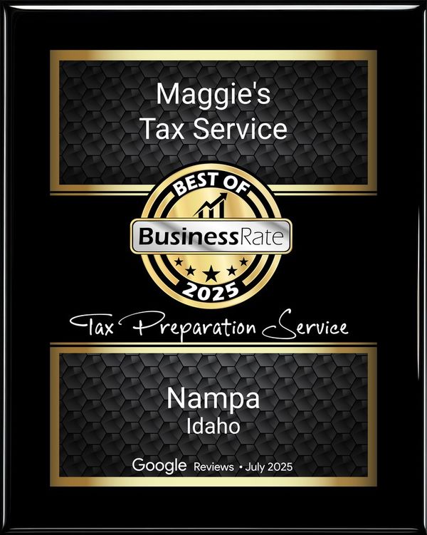 Best of BusinessRate 2025 — Maggie's Tax Service